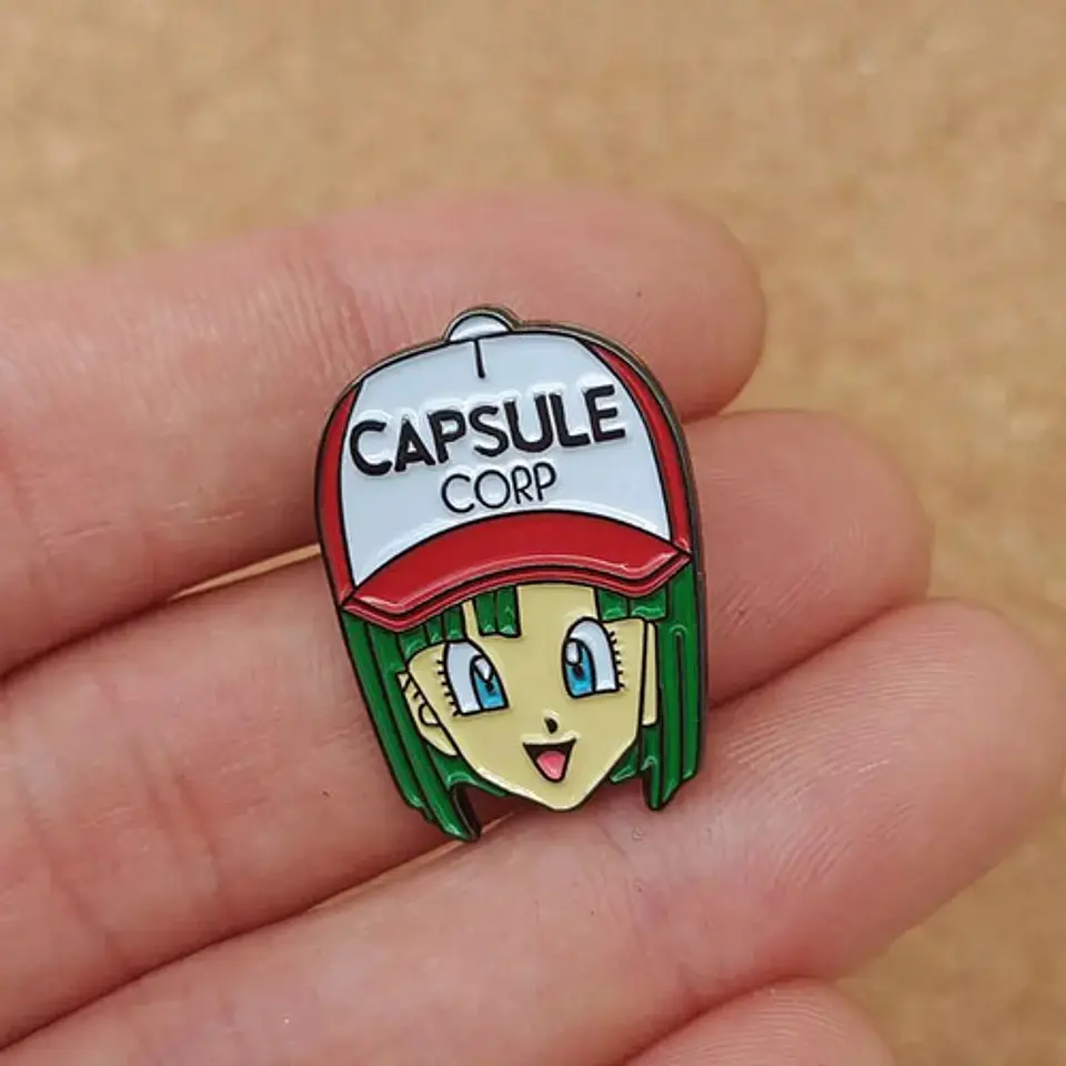 Pins De Bulma / Dragon Ball / Broches Metálicos (pines) 2