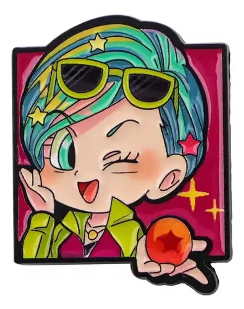 Pins De Bulma / Dragon Ball / Broches Metálicos (pines) 16