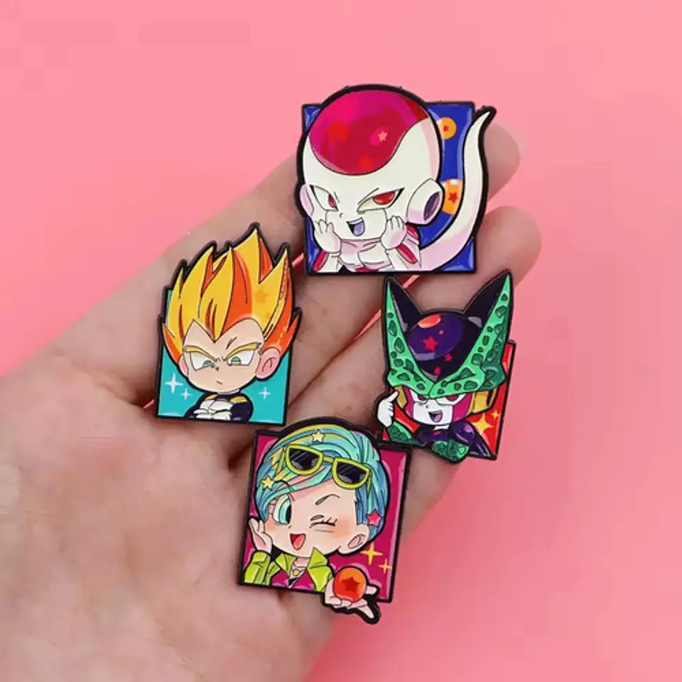 Pins De Bulma / Dragon Ball / Broches Metálicos (pines) 17