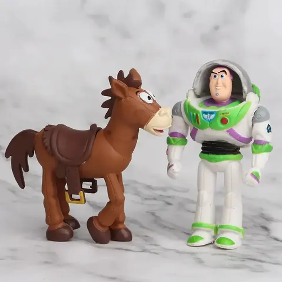 Set 7 Figuritas Toy Story Buzz Lightyear / Figuras De Acción 6