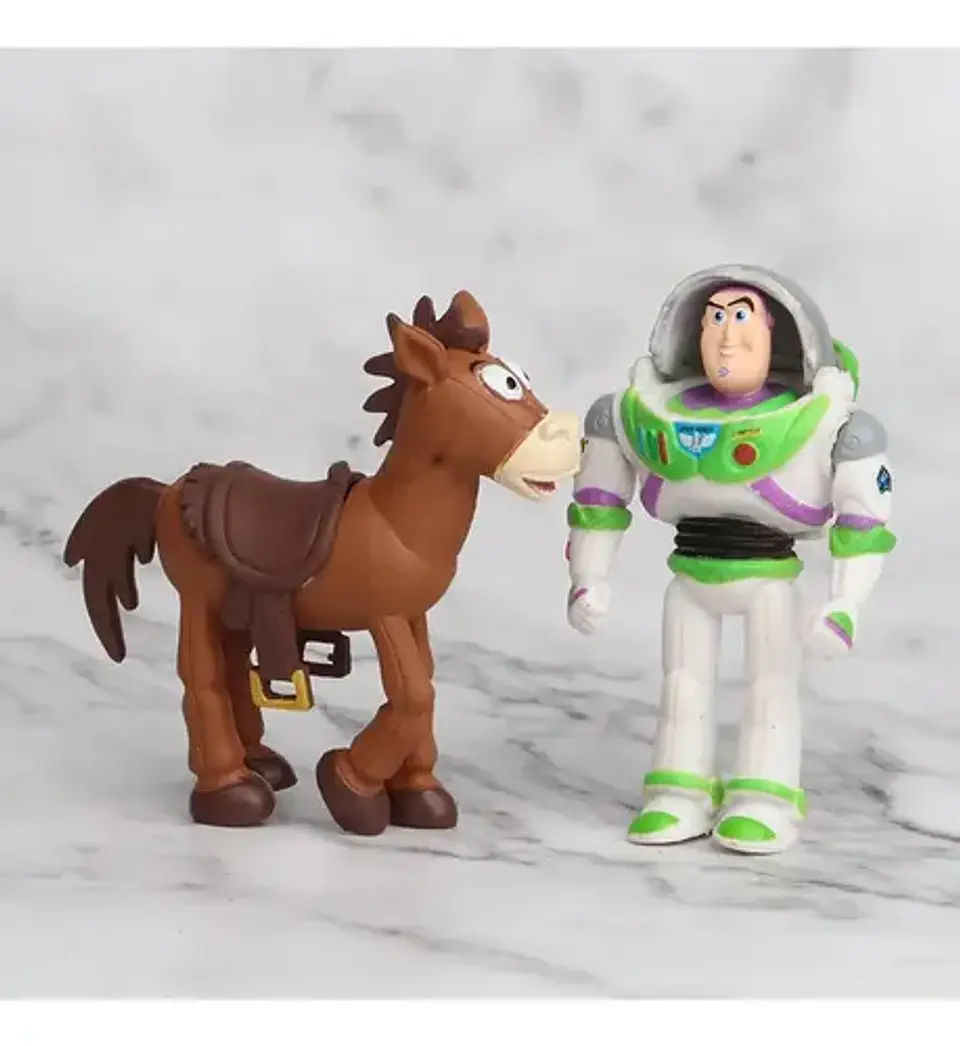 Set 7 Figuritas Toy Story Buzz Lightyear / Figuras De Acción 10