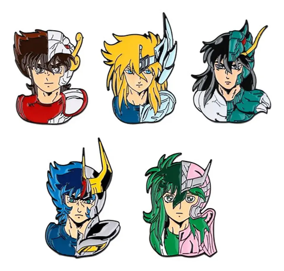 Pins De Saint Seiya / Los Caballeros Del Zodiaco / Broches 8