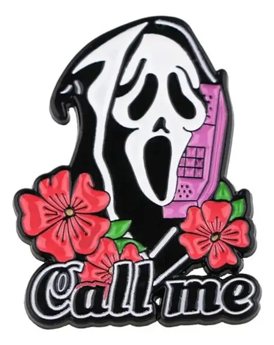 Pins De Ghostface / Scream / Broches Metálicos (pines) 5