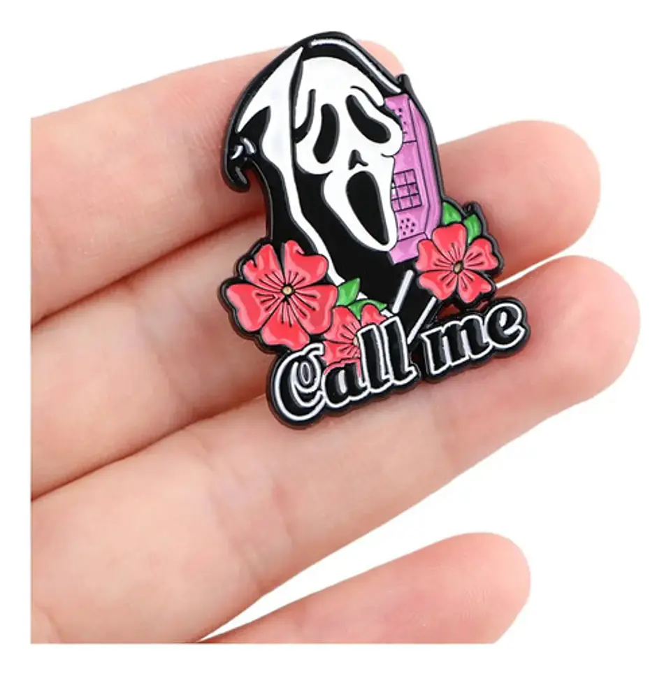 Pins De Ghostface / Scream / Broches Metálicos (pines) 6