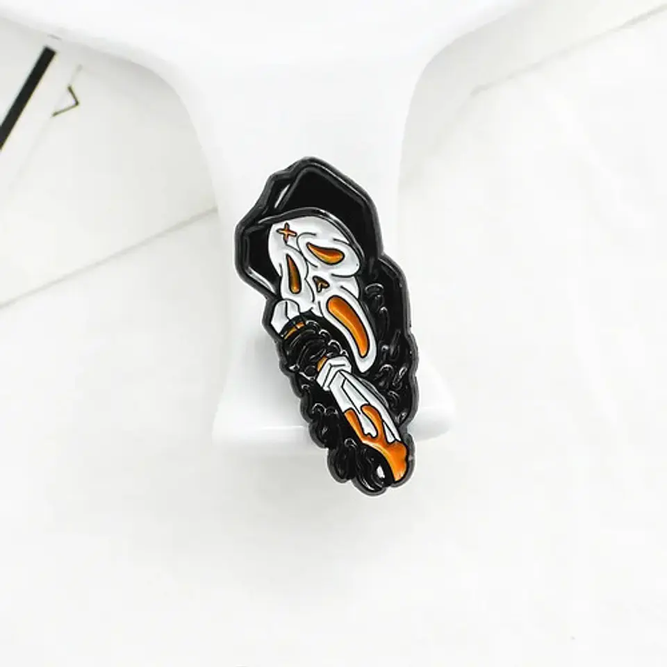 Pins De Ghostface / Scream / Broches Metálicos (pines) 12