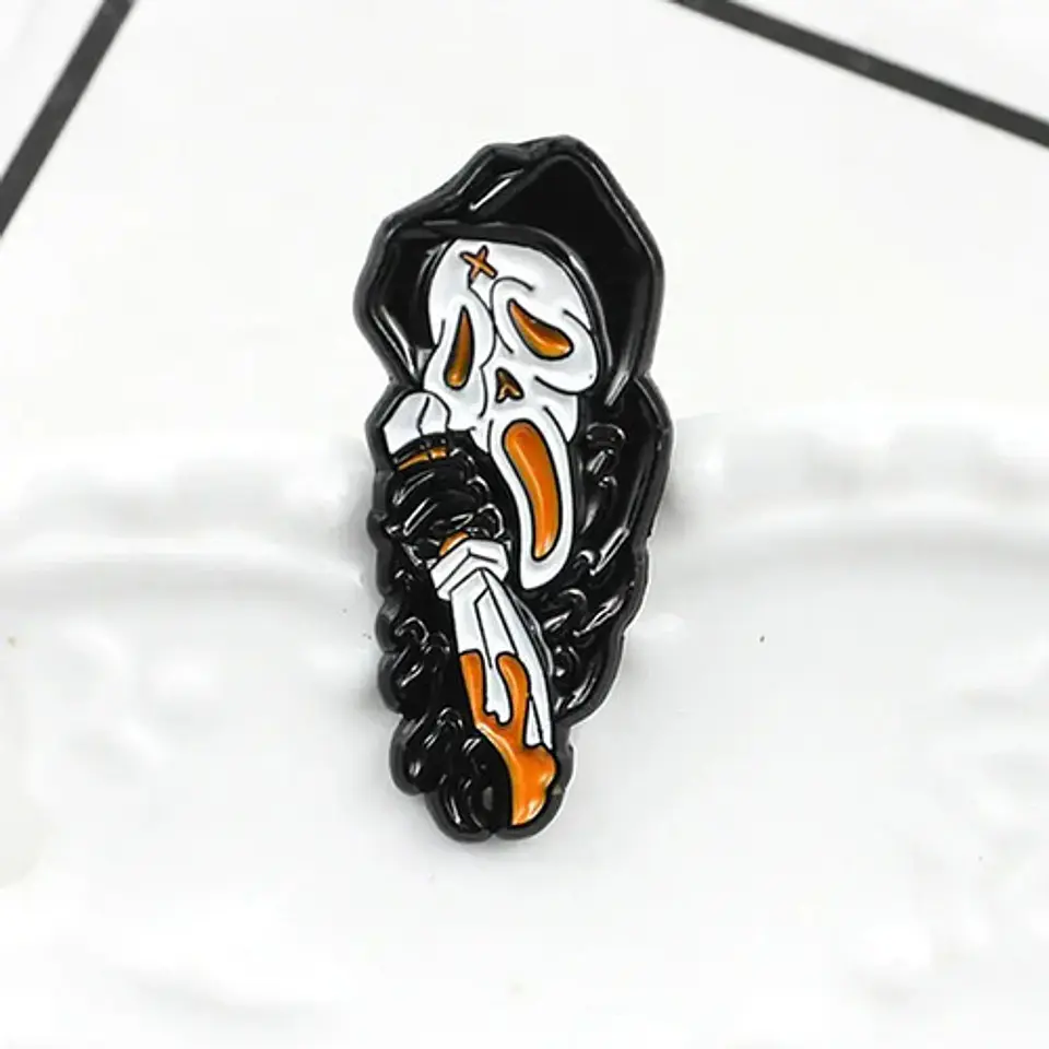 Pins De Ghostface / Scream / Broches Metálicos (pines) 13