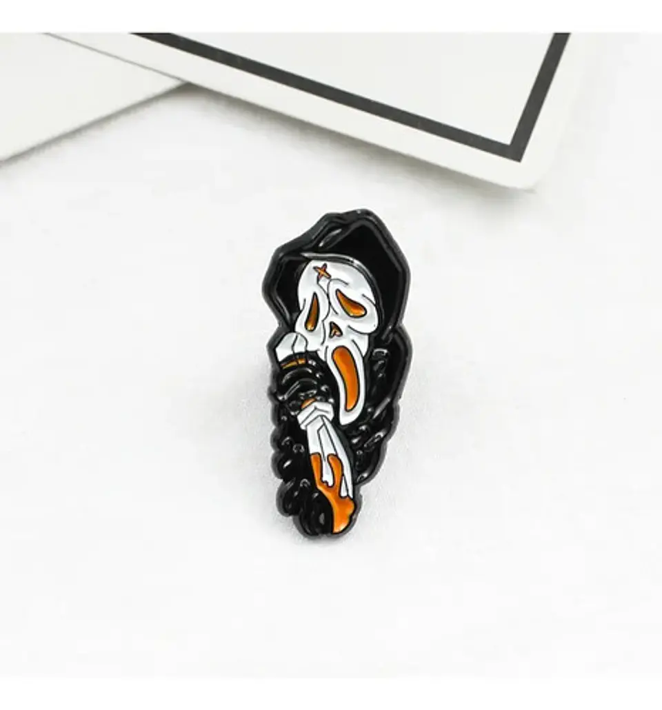 Pins De Ghostface / Scream / Broches Metálicos (pines) 14