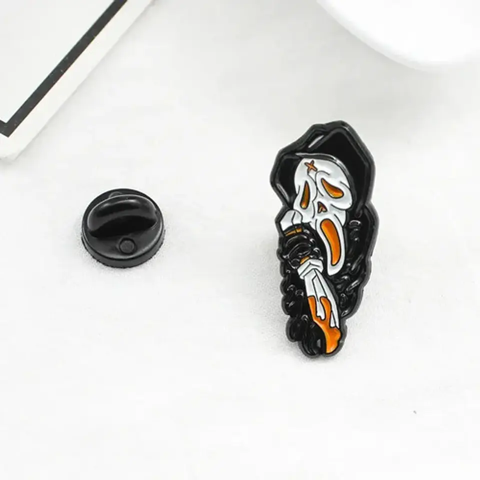Pins De Ghostface / Scream / Broches Metálicos (pines) 16