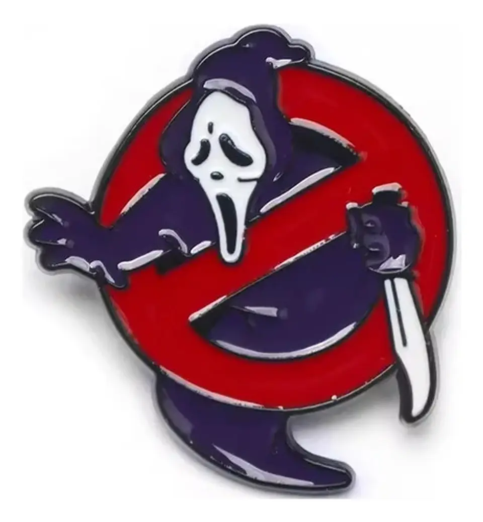 Pins De Ghostface / Scream / Broches Metálicos (pines) 18