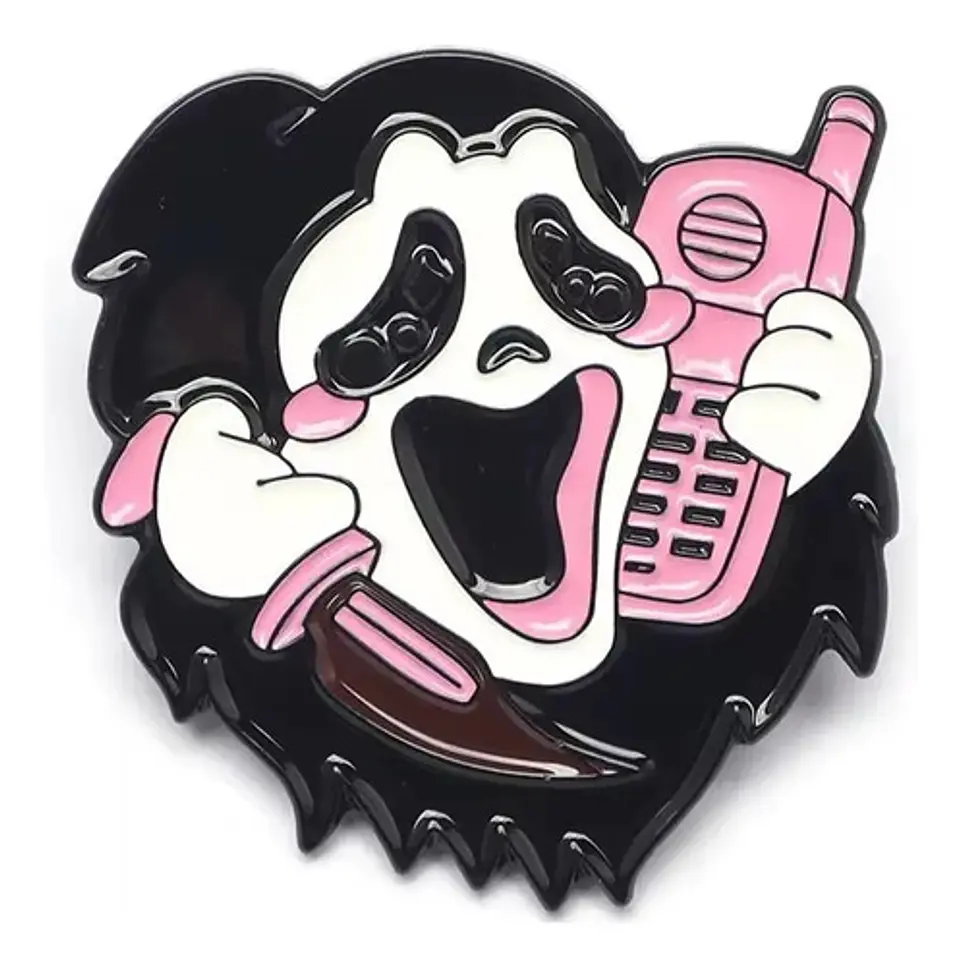 Pins De Ghostface / Scream / Broches Metálicos (pines) 21