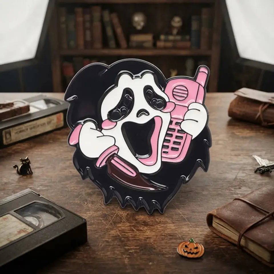 Pins De Ghostface / Scream / Broches Metálicos (pines) 22