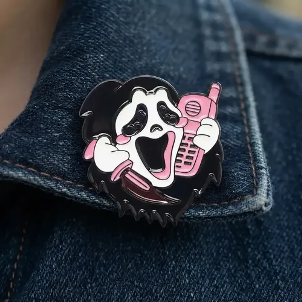 Pins De Ghostface / Scream / Broches Metálicos (pines) 23