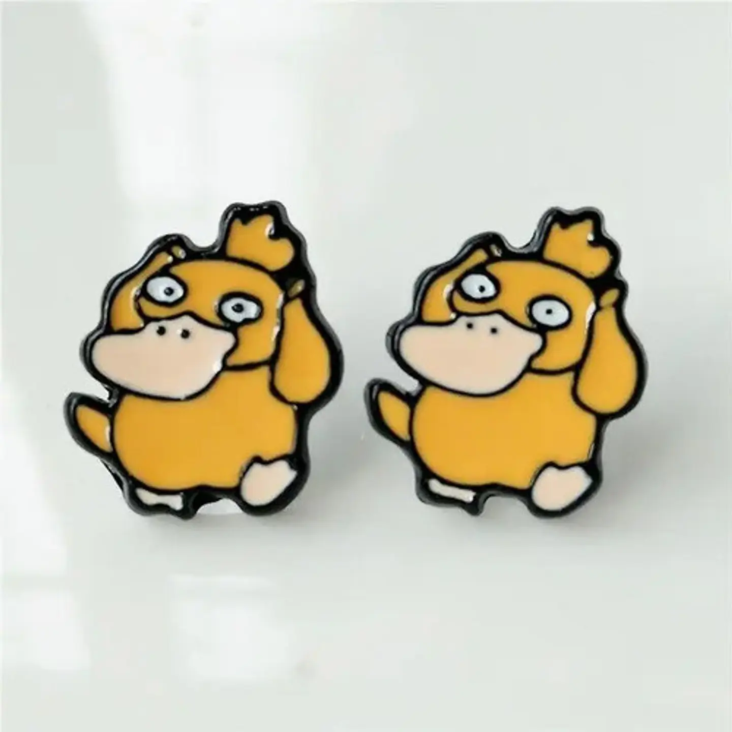 Aros Aretes Pendientes De Psyduck / Acero Quirúrgico 3
