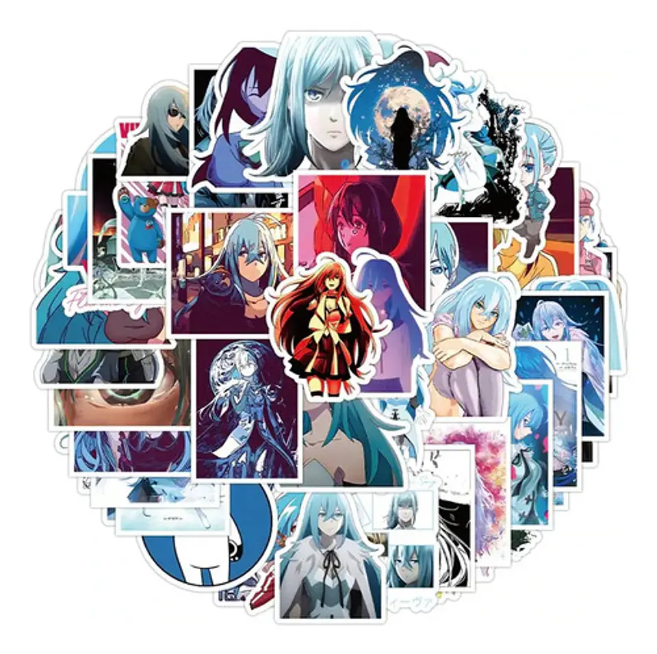 Vivy: Fluorite Eyes Song - Set 50 Stickers / Calcomanias 1