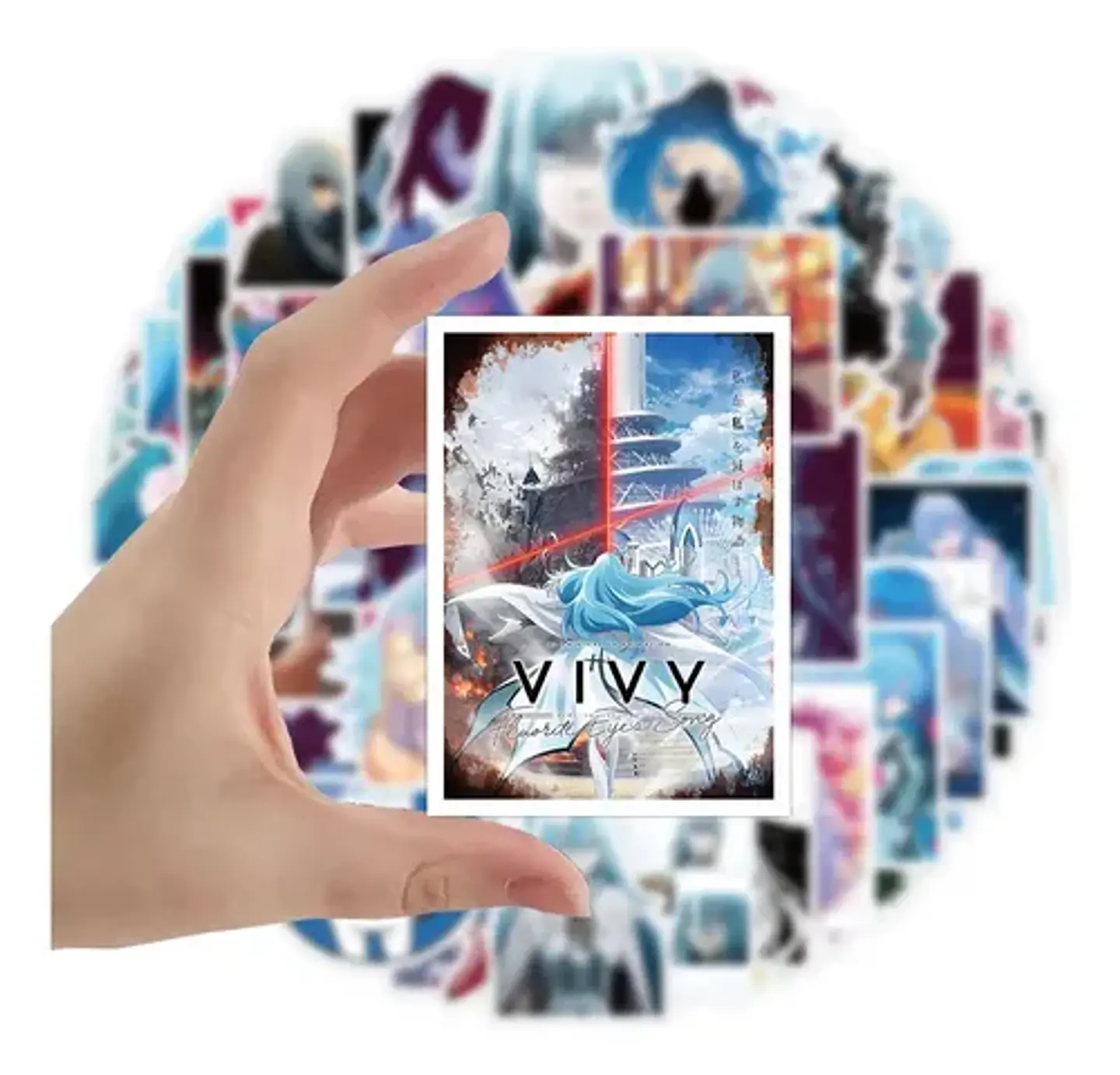 Vivy: Fluorite Eyes Song - Set 50 Stickers / Calcomanias 2