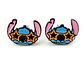 Aros Aretes Pendientes De Stitch / Acero Quirúrgico - Miniatura 1