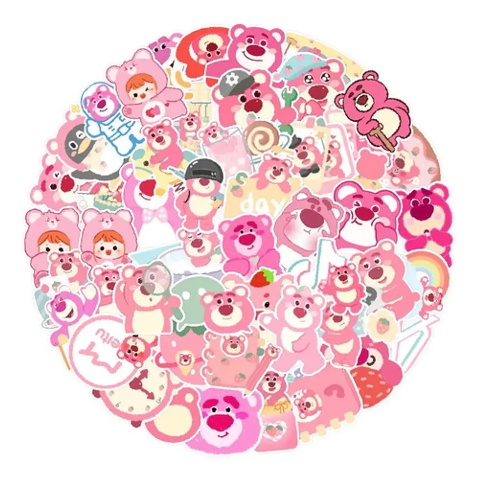 Little Lotso - Set De 50 Stickers / Calcomanias / Pegatinas 4