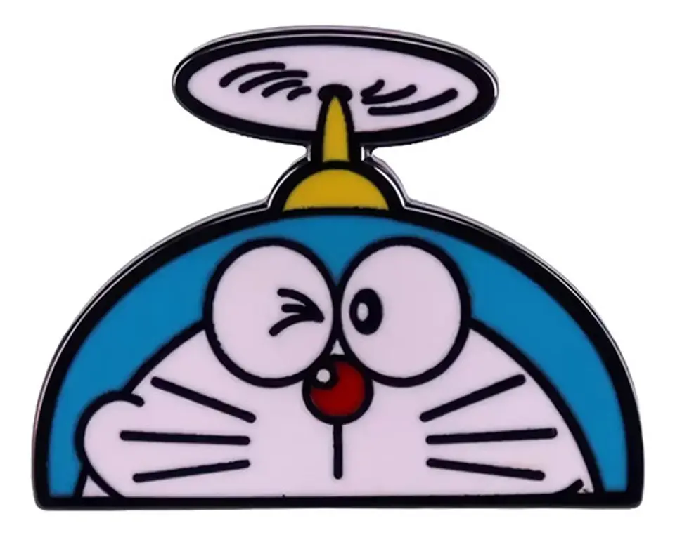 Pins Doraemon / El Gato Cósmico / Broches Metálicos (pines) 5