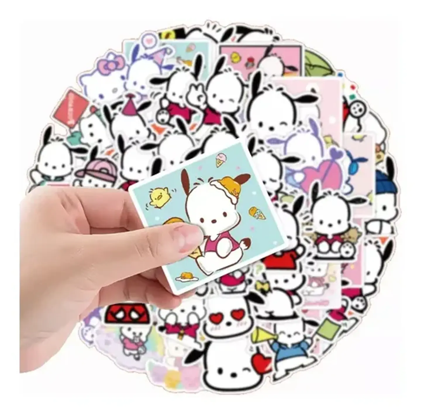 Pochacco - Set De 50 Stickers / Calcomanías / Pegatinas 3
