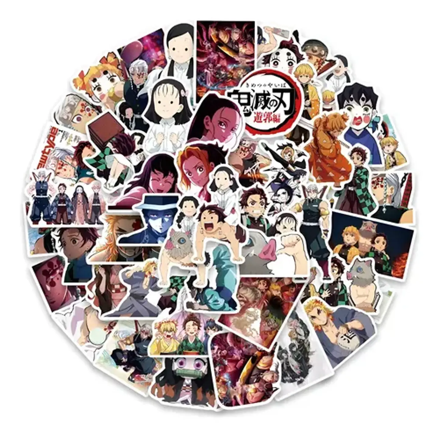 Demon Slayer - Set 50 Stickers / Calcomanias / Pegatinas 1