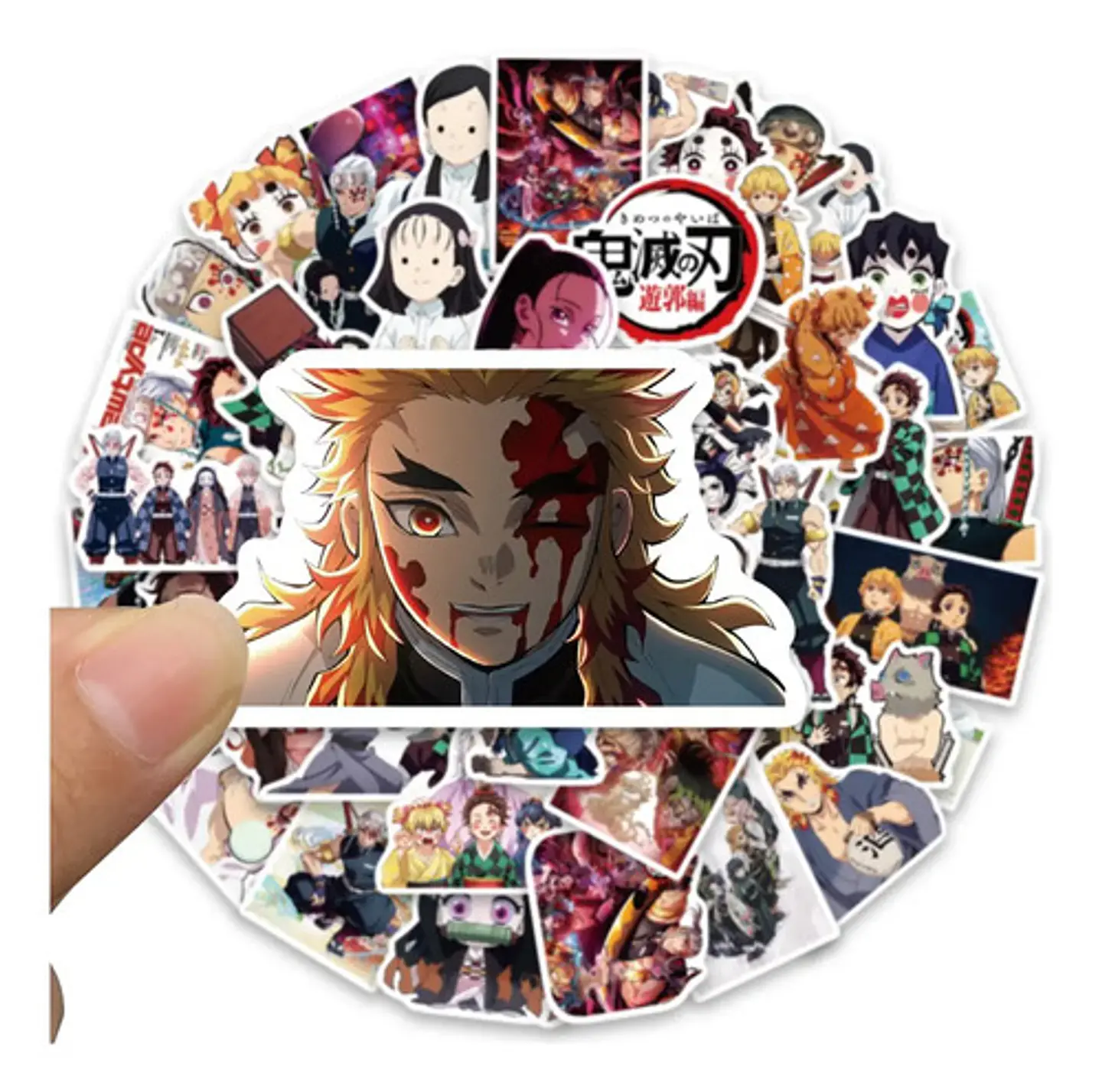 Demon Slayer - Set 50 Stickers / Calcomanias / Pegatinas 4