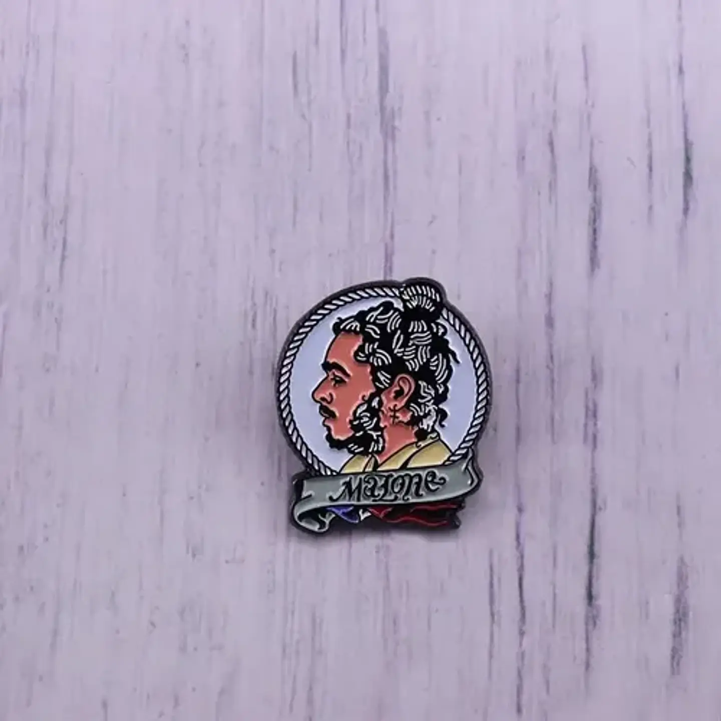 Pins De Post Malone / Musica / Broches Metálicos (pines) 12