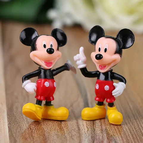 Set 6 Figuritas De Mickey Mouse Y Amigos / Figuras De Acción