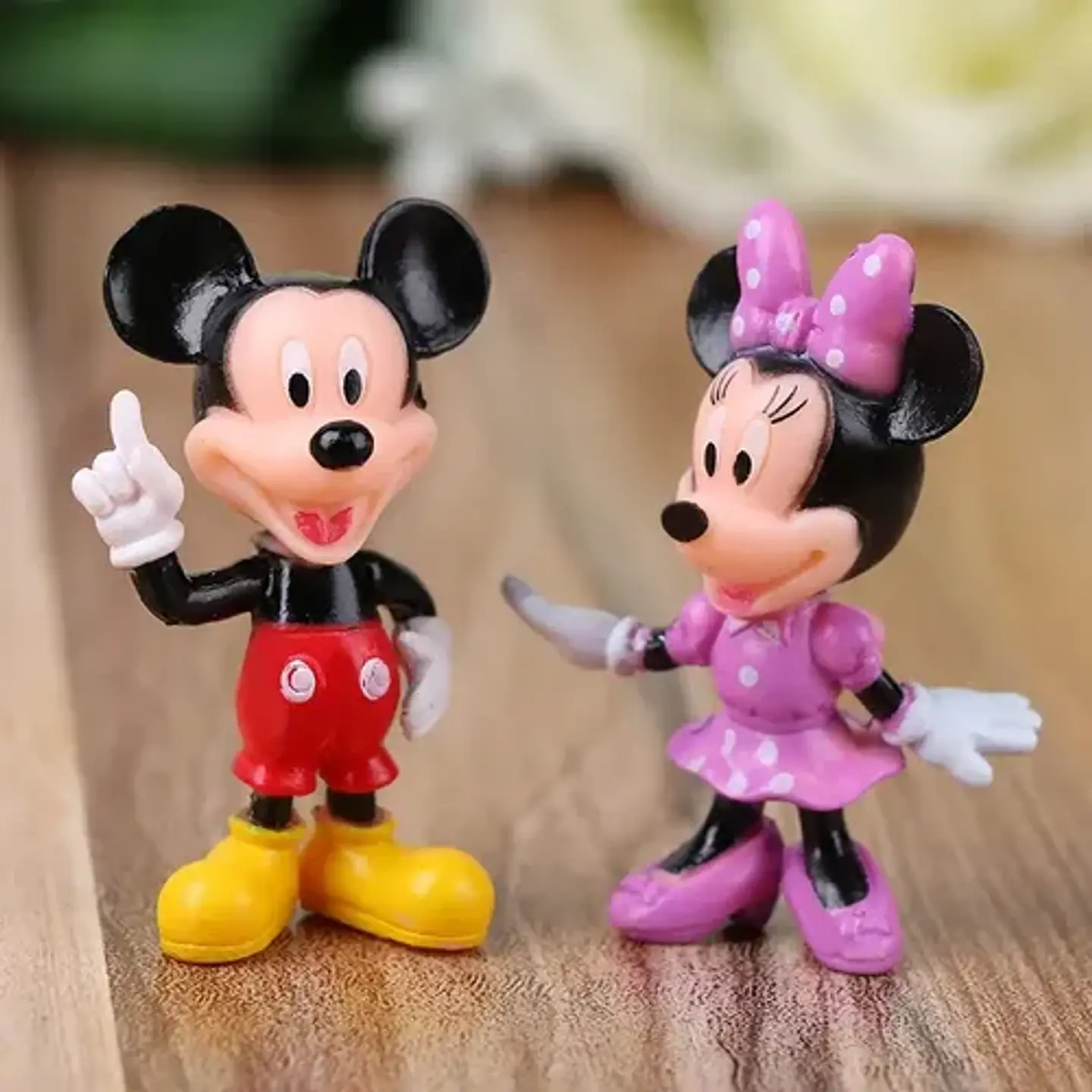 Set 6 Figuritas De Mickey Mouse Y Amigos / Figuras De Acción 3