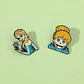 Pins De Elsa / Frozen / (pines) Broche Metálico - Miniatura 4