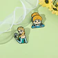 Pins De Elsa / Frozen / (pines) Broche Metálico - Miniatura 6