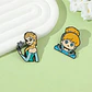 Pins De Elsa / Frozen / (pines) Broche Metálico - Miniatura 7