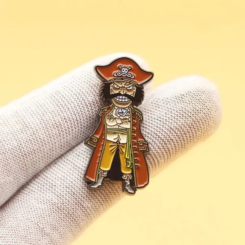 Pins De Gol D. Roger / One Piece / Broches Metálicos (pines) 2