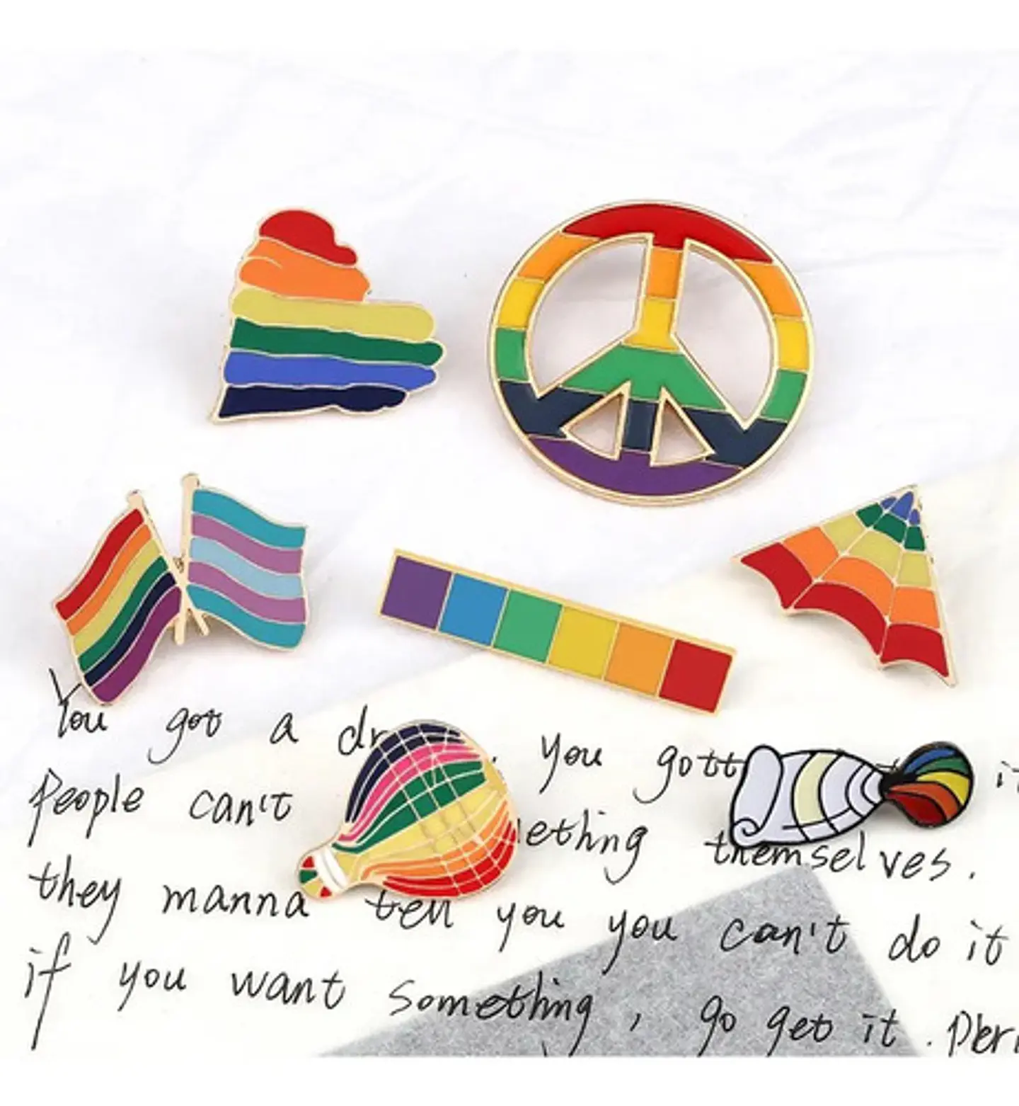 Pins De Lgbt / Orgullo Gay / Pines Metálicos (broches) 5