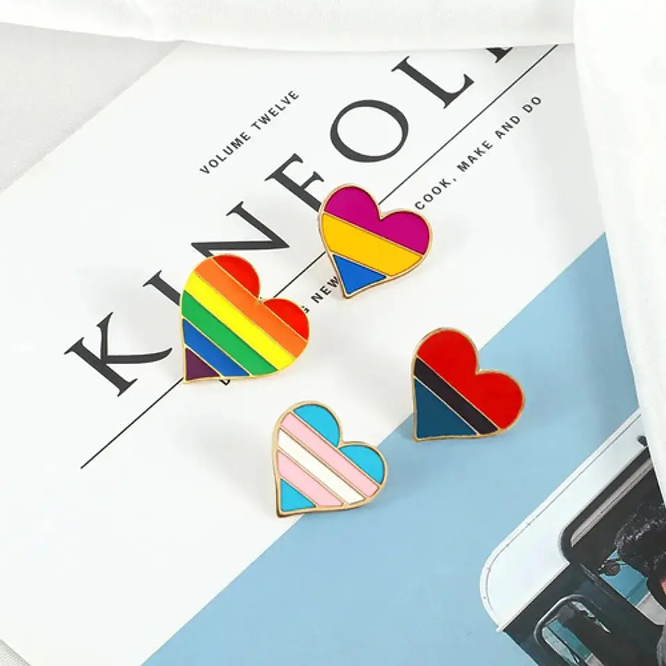 Pins De Comunidad / Pride Lgbt / Pines Metálicos (broches) 7