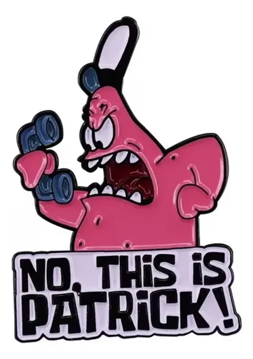 Pins Patricio Estrella / Bob Esponja / Pines Metálicos 1