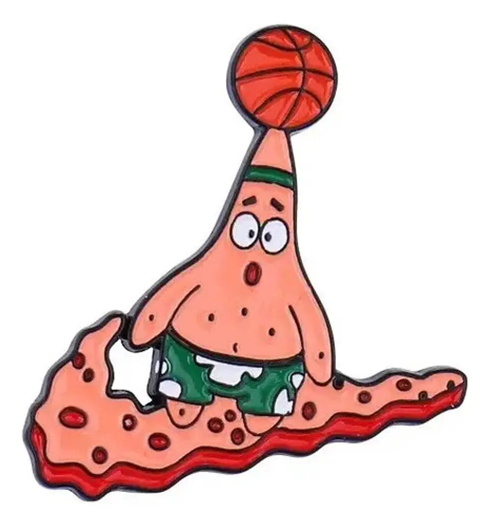 Pins Patricio Estrella / Bob Esponja / Pines Metálicos 12