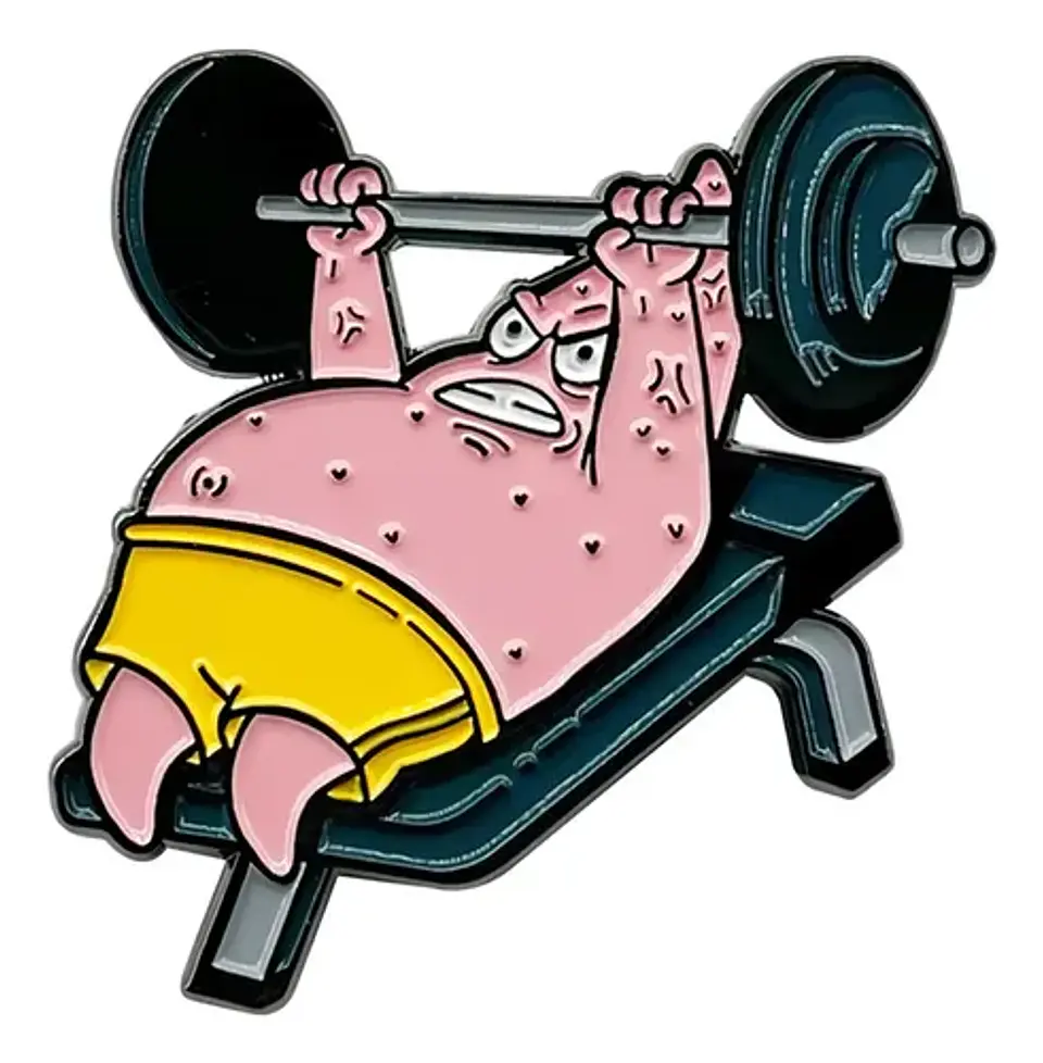 Pins Patricio Estrella / Bob Esponja / Pines Metálicos 16