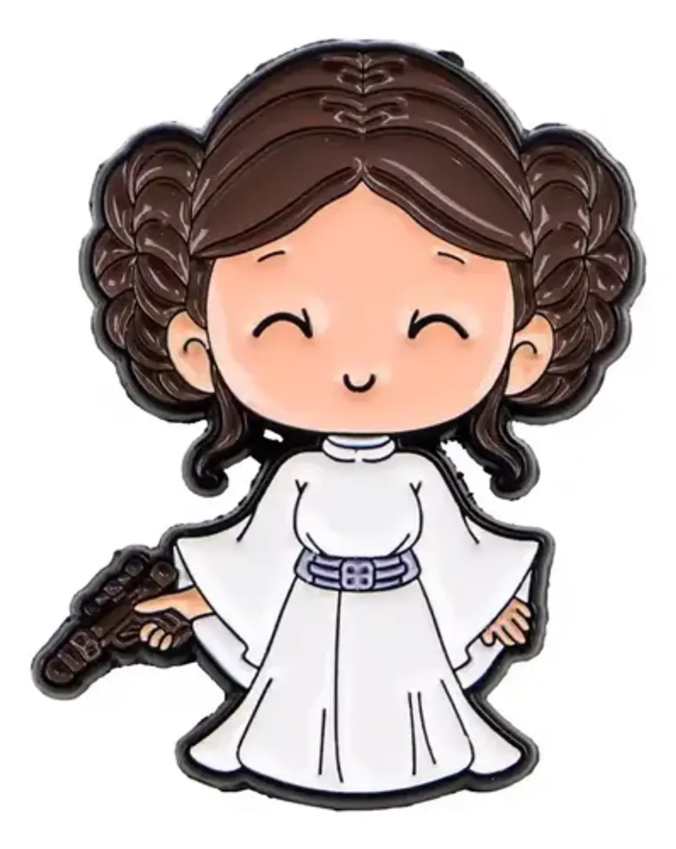 Pins Princesa Leia / Star Wars / Broches Metálicos (pines) 7