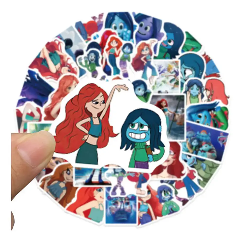 Krakens Y Sirenas - Set 50 Stickers / Calcomanias / Pegatina 2