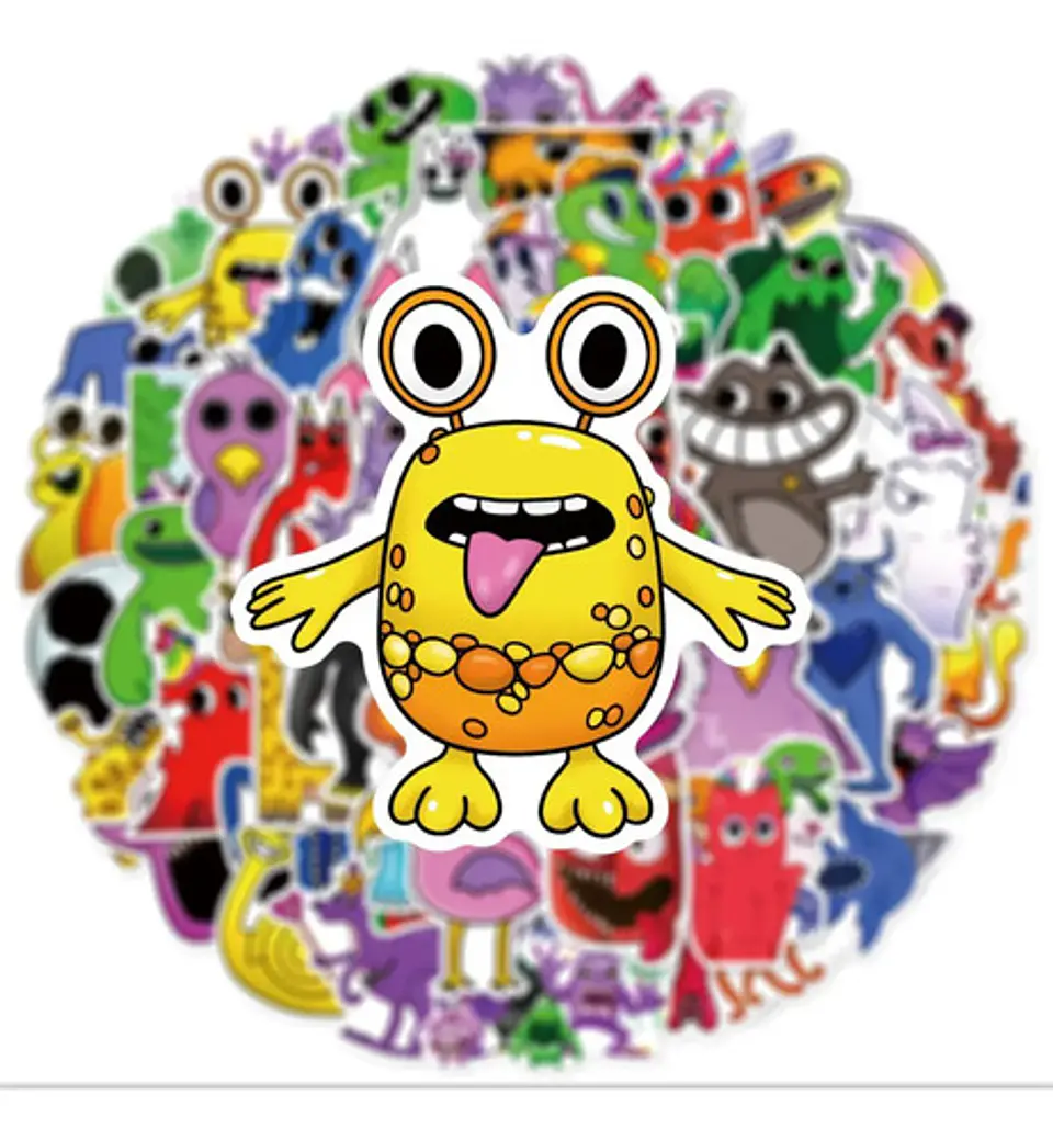 Garten Of Banban - Set De 50 Stickers / Calcomanías 1