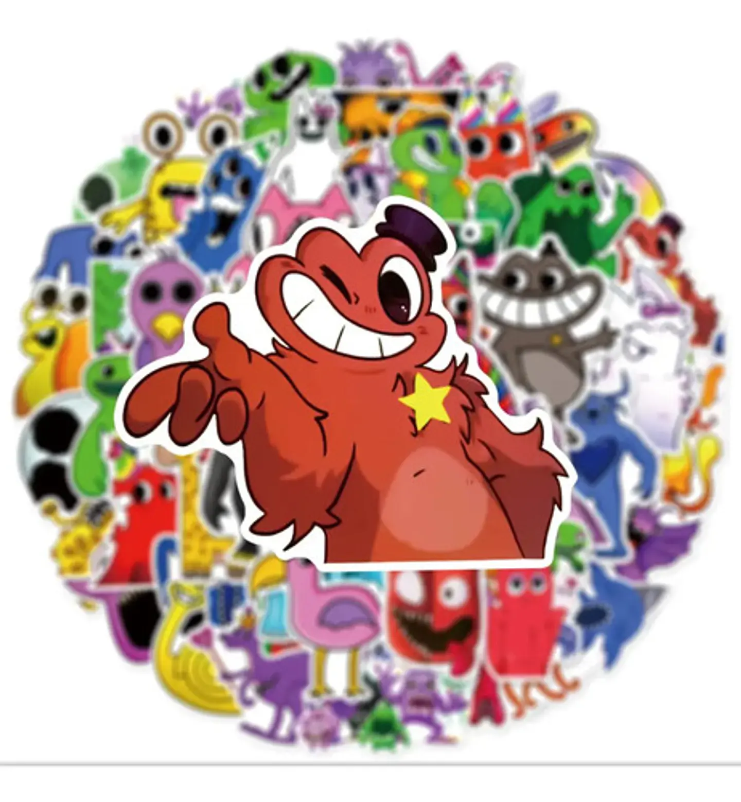 Garten Of Banban - Set De 50 Stickers / Calcomanías 4