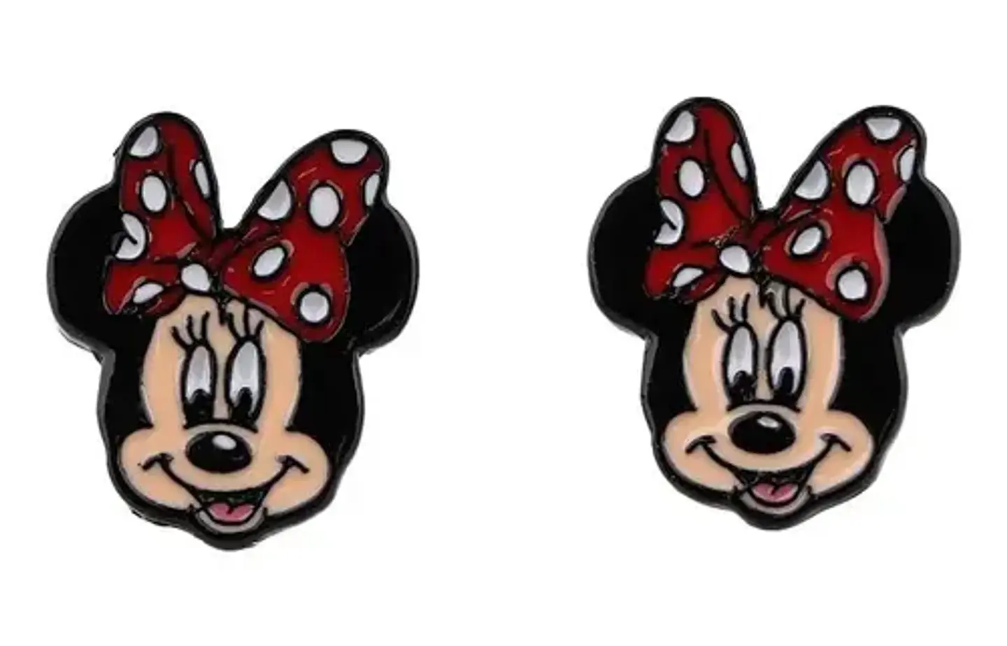 Aros Aretes Pendientes De Minnie Mouse / Acero Quirúrgico 1
