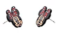 Aros Aretes Pendientes De Minnie Mouse / Acero Quirúrgico - Miniatura 4