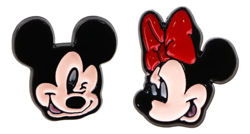 Aros Aretes Pendientes De Minnie Mouse / Acero Quirúrgico 5
