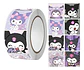 Kuromi - Set De 500 Stickers / Rollo De Pegatinas - Miniatura 1