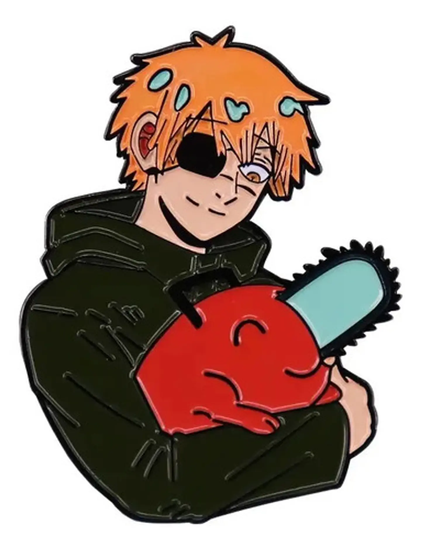 Pins De Denji / Chainsaw Man / Broches Metálicos (pines) 1