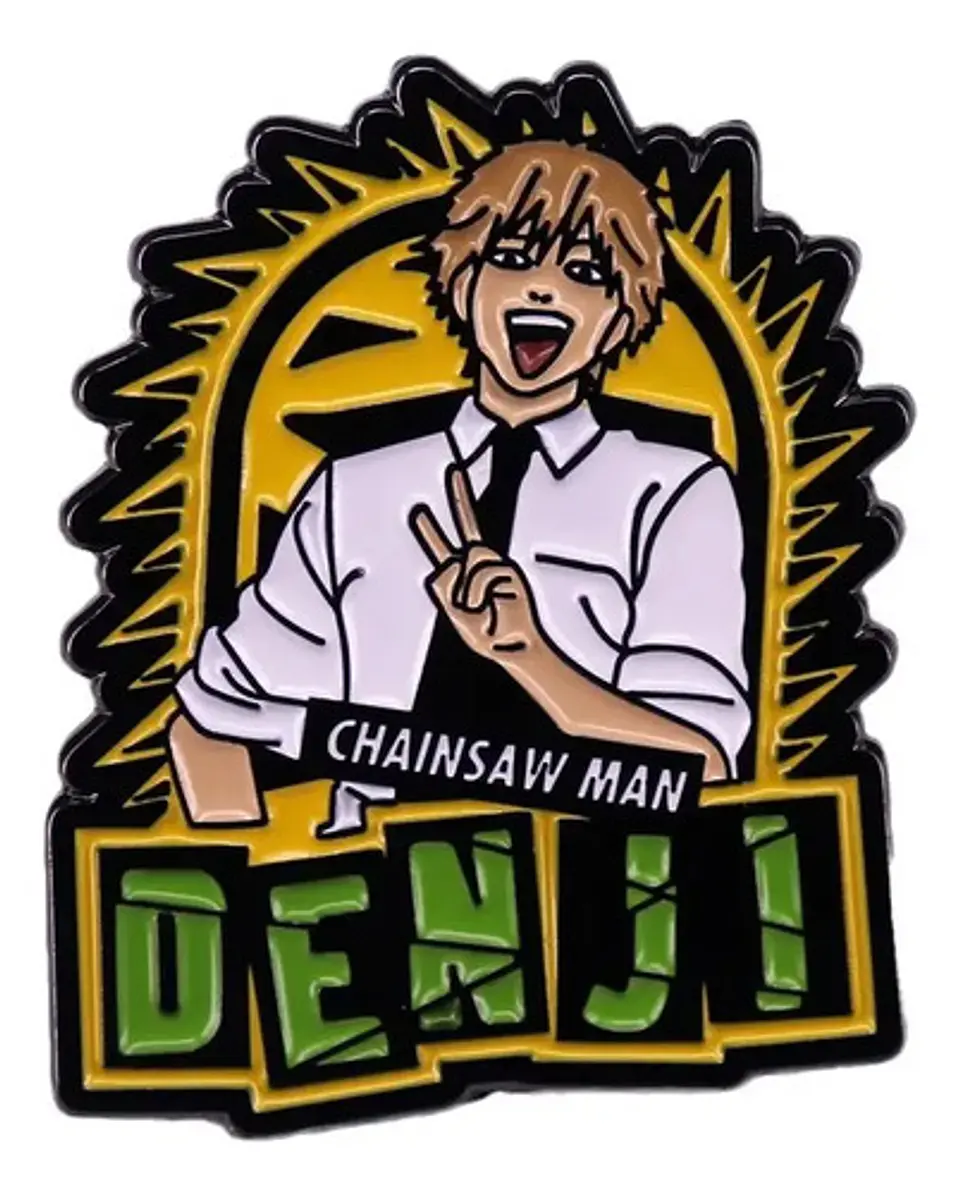 Pins De Denji / Chainsaw Man / Broches Metálicos (pines) 6