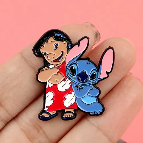 Pins De Lilo / Lilo & Stitch / Pines Metálicos (broches)
