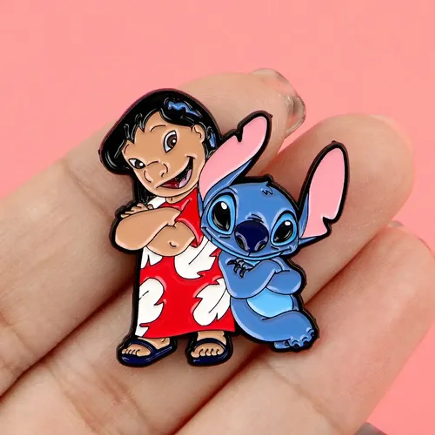 Pins De Lilo / Lilo & Stitch / Pines Metálicos (broches) 2