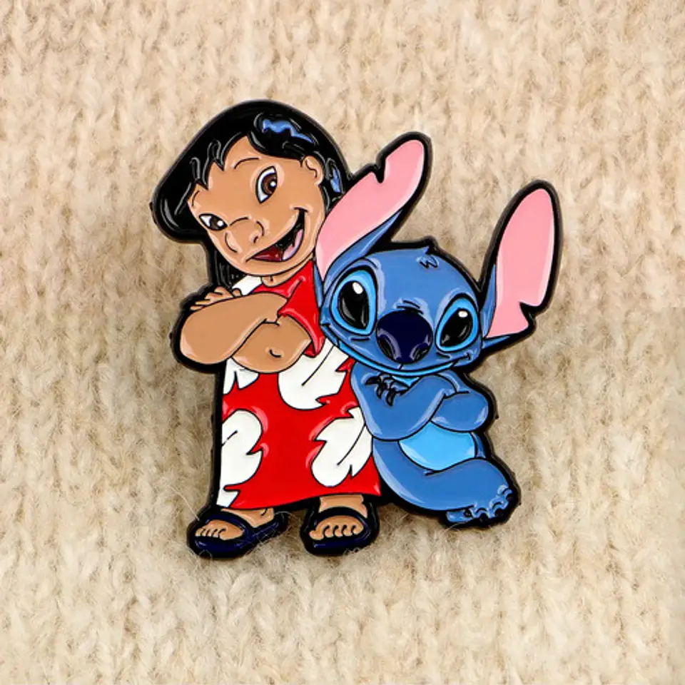 Pins De Lilo / Lilo & Stitch / Pines Metálicos (broches) 3